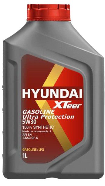 Моторное масло Hyundai XTeer Gasoline Ultra Protection 5W-30, 1л